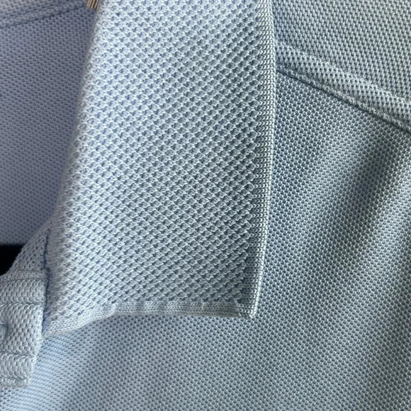 Tommy Bahama Island Zone Light Blue Marlin Logo Polo Shirt Size Large - Picture 2 of 6